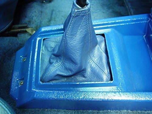Miniatura 3 de RedlineGoods Maleta de cambio compatible con Nissan 720 1983-86. Hecho a medida, no universal. Cuero negro italiano de primera calidad con hilo negro