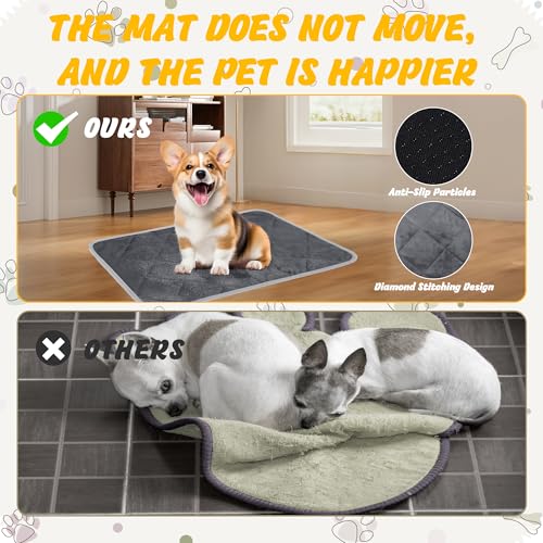 BASVII Selbstheizende Katzendecke - Wärmedecke für Hunde und Katzen, Anti-Slip und Langlebige, Weich und Bequem - Haustierdecke für Andere (M-48X70CM) Cooling
