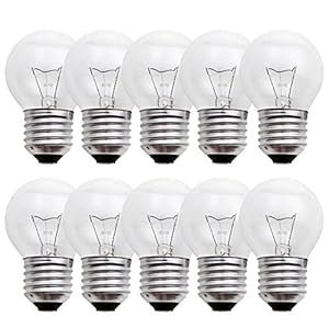 10 x gloeilamp druppels 25W E27 heldere gloeilamp 25 Watt gloeilampen gloeilampen