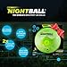 Tangle Creations NightBall Light Up Soccer Ball (Size 5, Green)