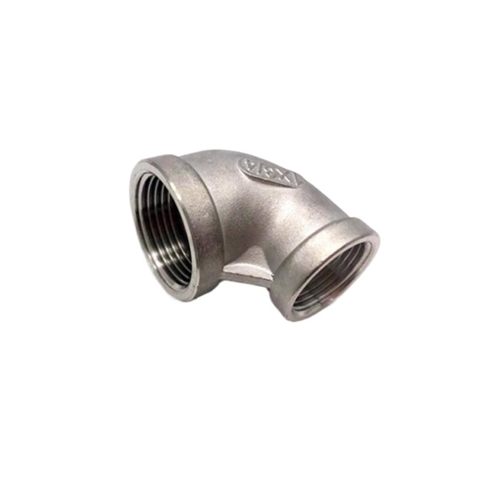 1/8'' - 2'' Female Thread 304 Stainless Steel Reducing Elbow DN6 - DN50 Water Pipe Fitting SS304 Coupling Joint Connector(DN50-DN32)