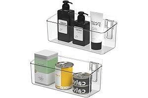 Adhesive Bathroom Wall Caddy Storage Organizer for Your Bathroom Wall