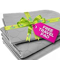 Algopix Similar Product 5 - Washable Pee Pads For Dogs  2 Large 