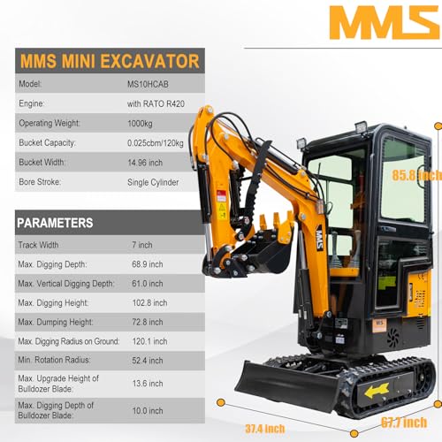 Mini excavator machine