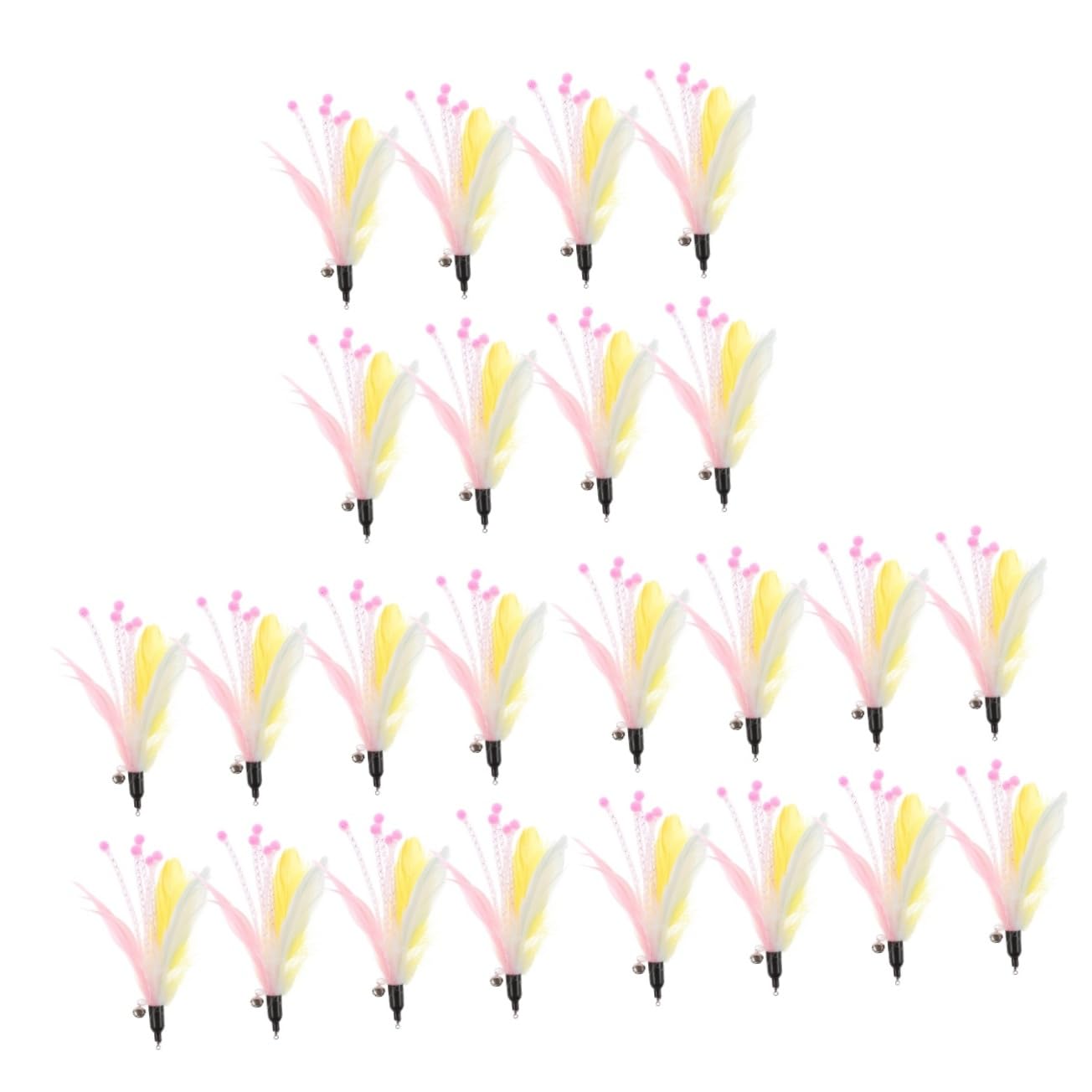 BESPORTBLE Jeux Chat Canne Canne Jouet pour Chat Pièces Recharge Teaser Interactive Cat Toy Arbres à Jouets pour Plume De Jouets pour De De Jouet pour La Plume