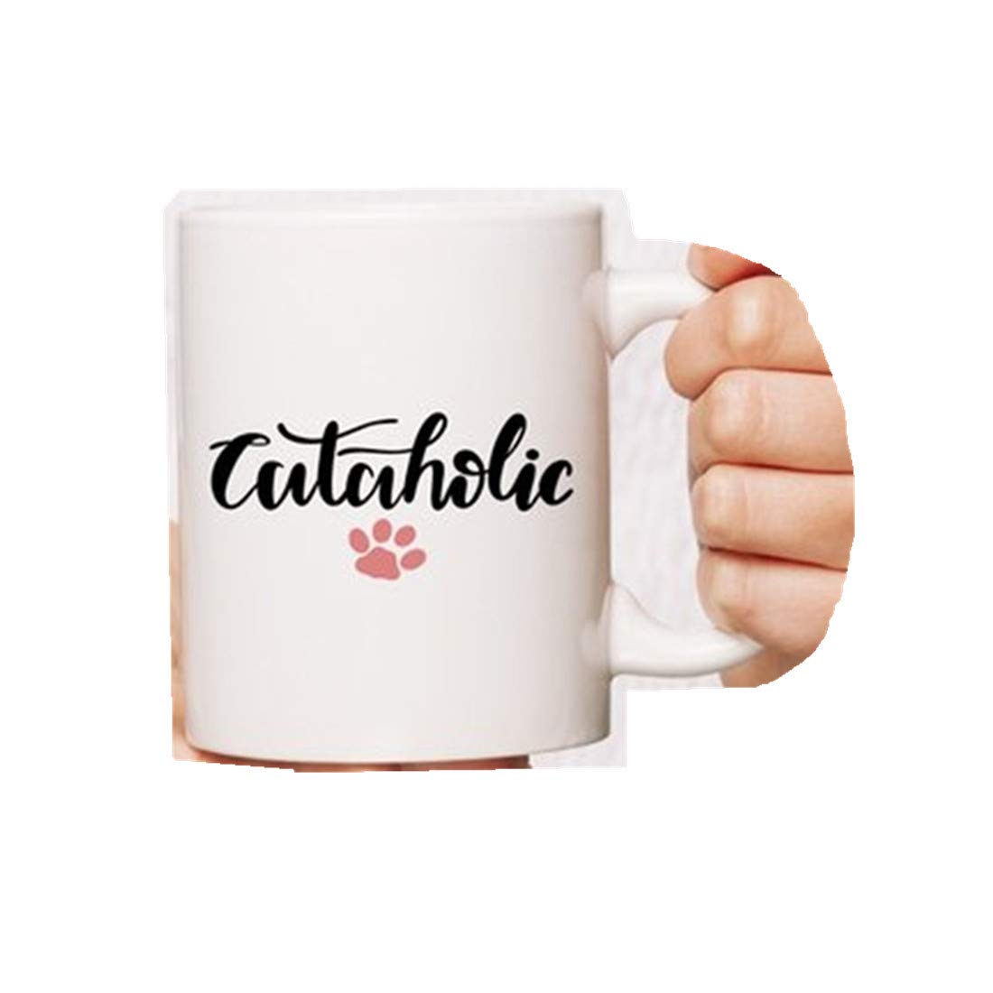 Cataholic Mug/Cat Mug/Cat Lovers Gift Mug/Animal Mug with Saying/Cat Lady Gift/Pet Owner Gift/Cat Owner Gifts