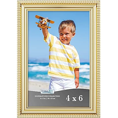 Icona Bay 6x4 Gold Picture Frame Cover