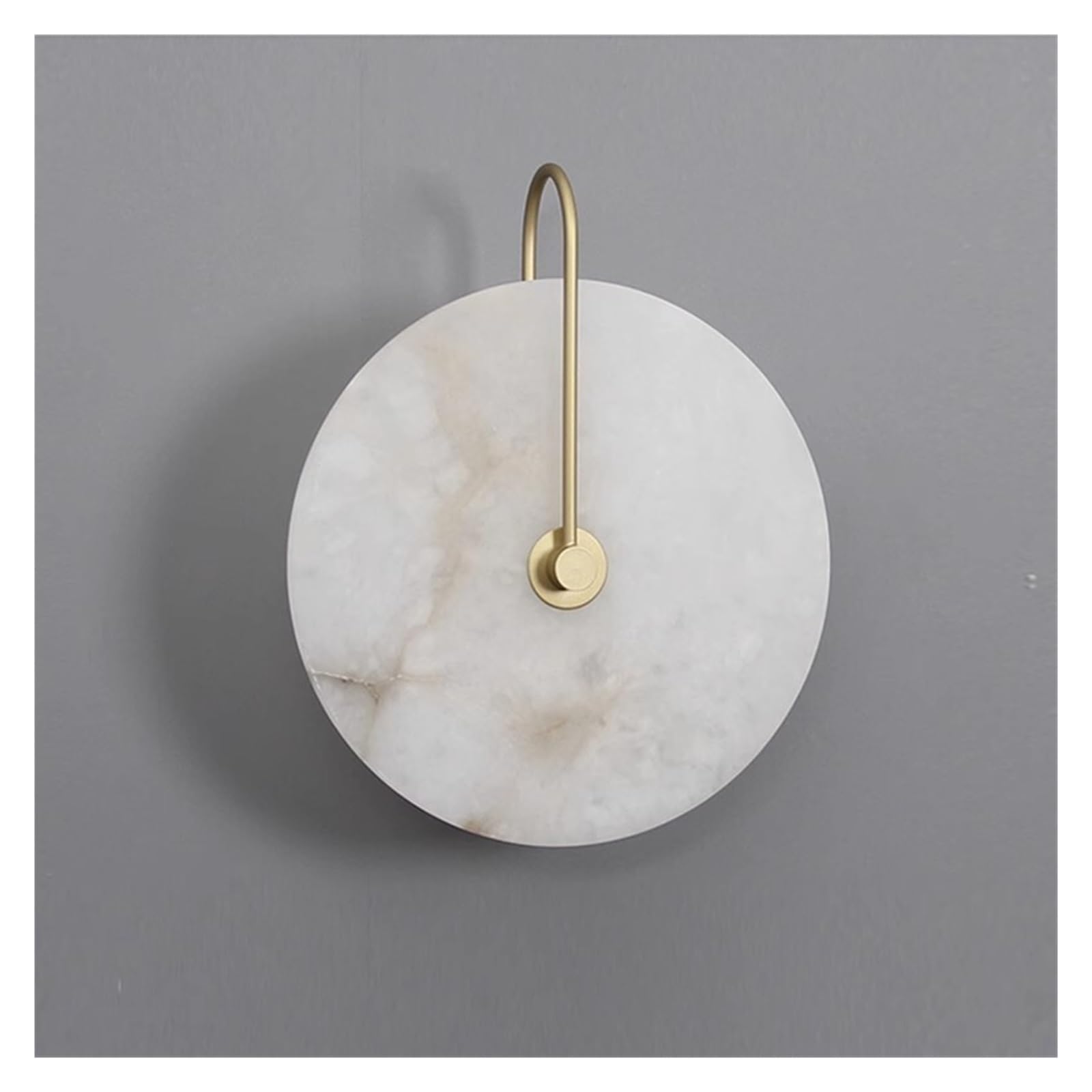Applique en marbre dorée pour éclairer un couloir sombre ou salon