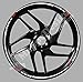 Adesivi cerchi moto Gsx-r gsx r 600 750 1000 wheel strip sticker