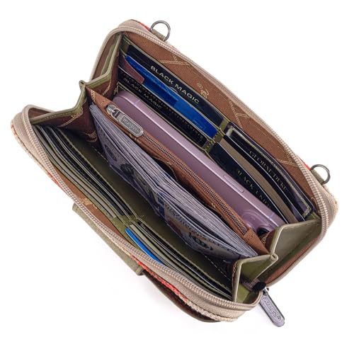 Image of Wrangler Crossbody Wallet Purse Women's Cellphone Bag with RFID Card Slots