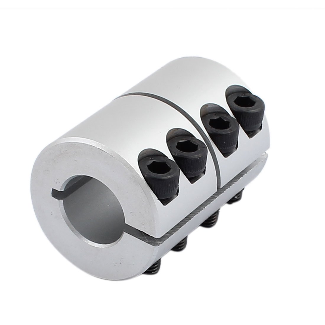 Aexit Motor Shaft Electrical equipment 14mm to 15mm Joint Helical Beam Coupler Coupling 32mm Dia 45mm Length