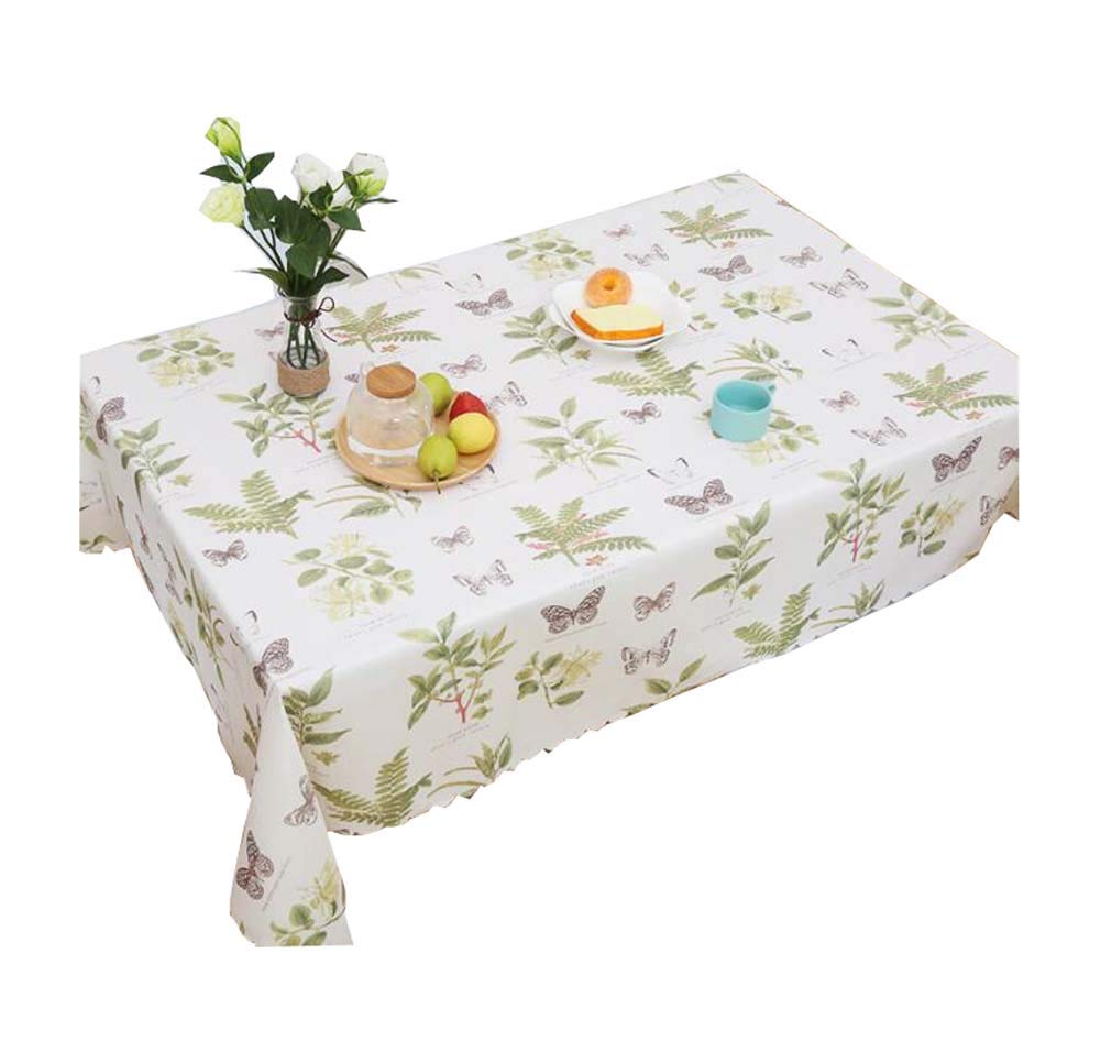 Tovaglia ， Tovaglie Copri Tavolo da Patio ， Tovaglia Resistente all'Acqua ， Copri Tavolo Vintage Tovaglia Elegante con Motivo Floreale Copri Tavolo Impermeabile antiolio 55x78, A6