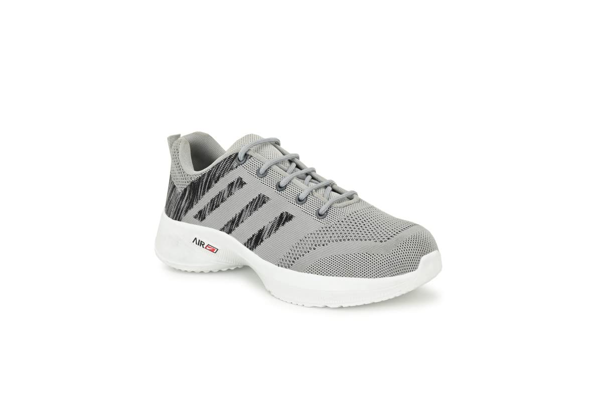 DIMMO Grey Canvas Light Weight Steel Toe Safety Shoes (3302) (B0BG3D977H) Amazon Price History, Amazon Price Tracker