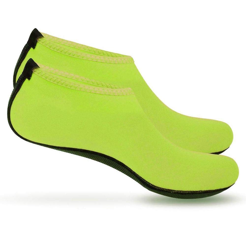 Boolavard Zapatillas de Deporte acuático Barefoot Calcetines de Yoga Aqua de Secado rápido para Hombres, Mujeres y niños