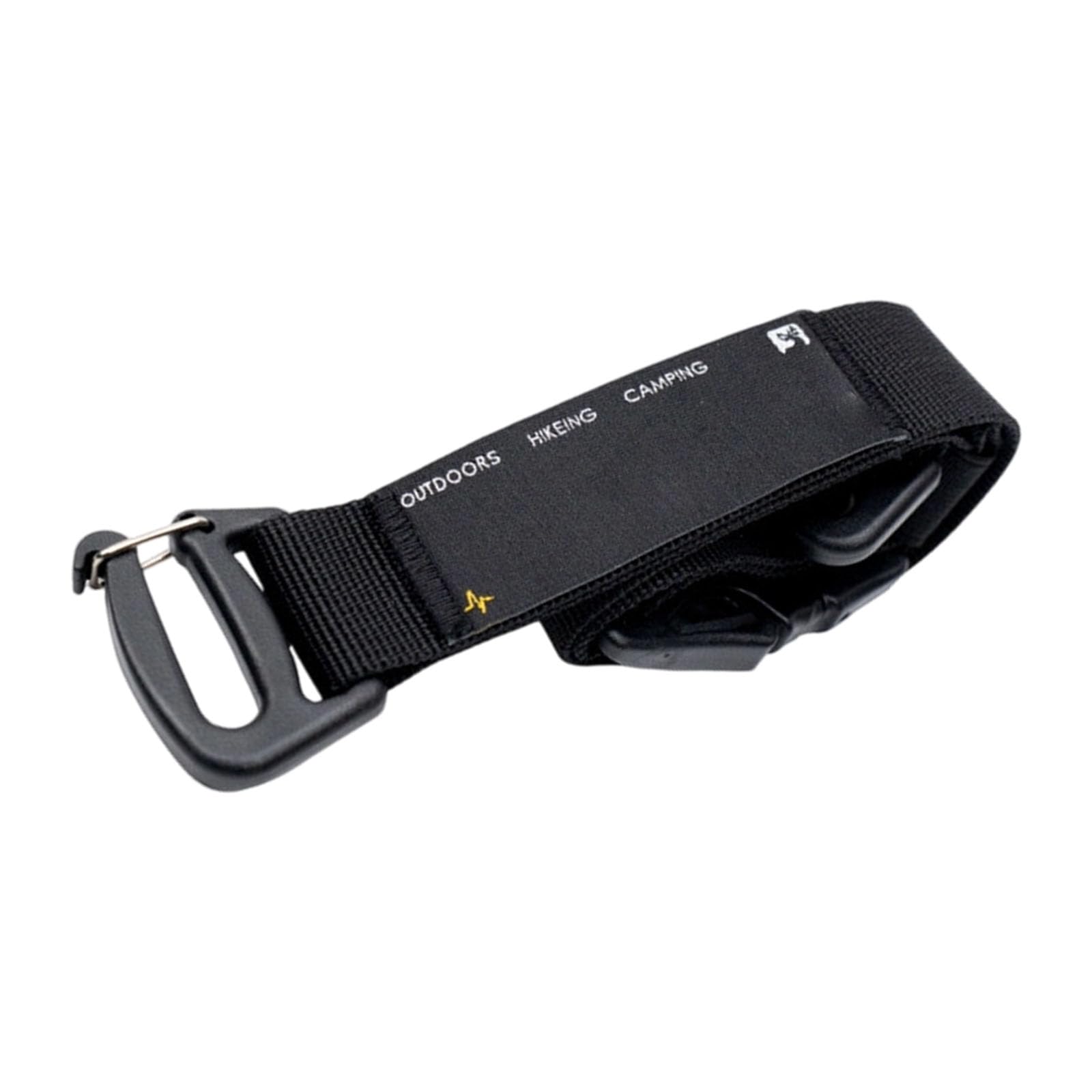 QIAOLIDA Regulable Webbing Carabiner Hook Backpacks Attachments Clip Triangular Hook for Outdoor Gears Accessories