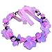 Produktbild Haodou Damen Garland Haarreif mit Rose Stirnband Blume Mädchen Kopfband Haar Schmuck für Hochzeit Braut Brautjungfer Festival Party Haarband Hochzeit KopfschmuckPink