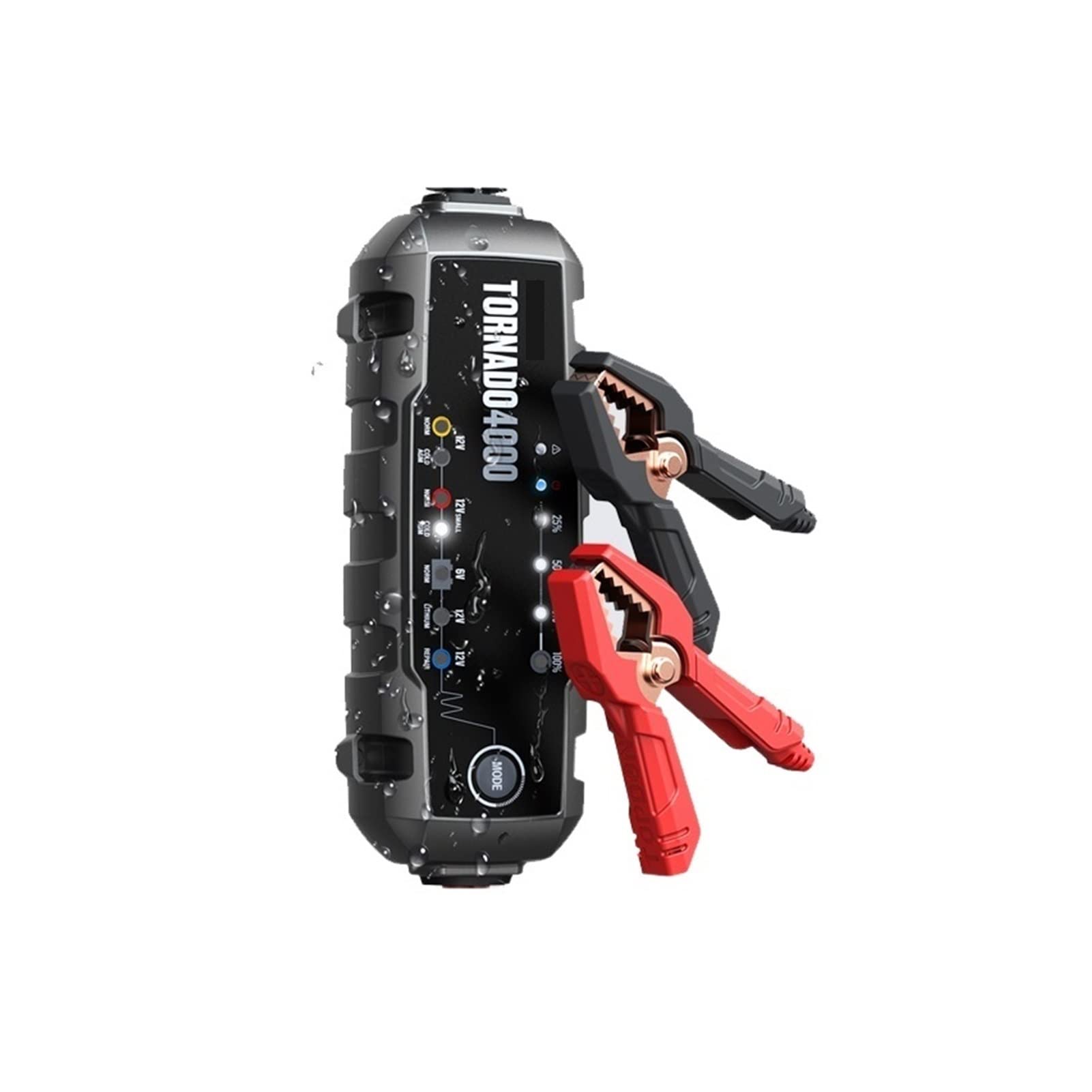 T4000 6V/12V Car Battery Charger For Acid Lithium Power Bank 20Ah -150Ah Automatic Repair Chargers Tester,Suministro automotriz