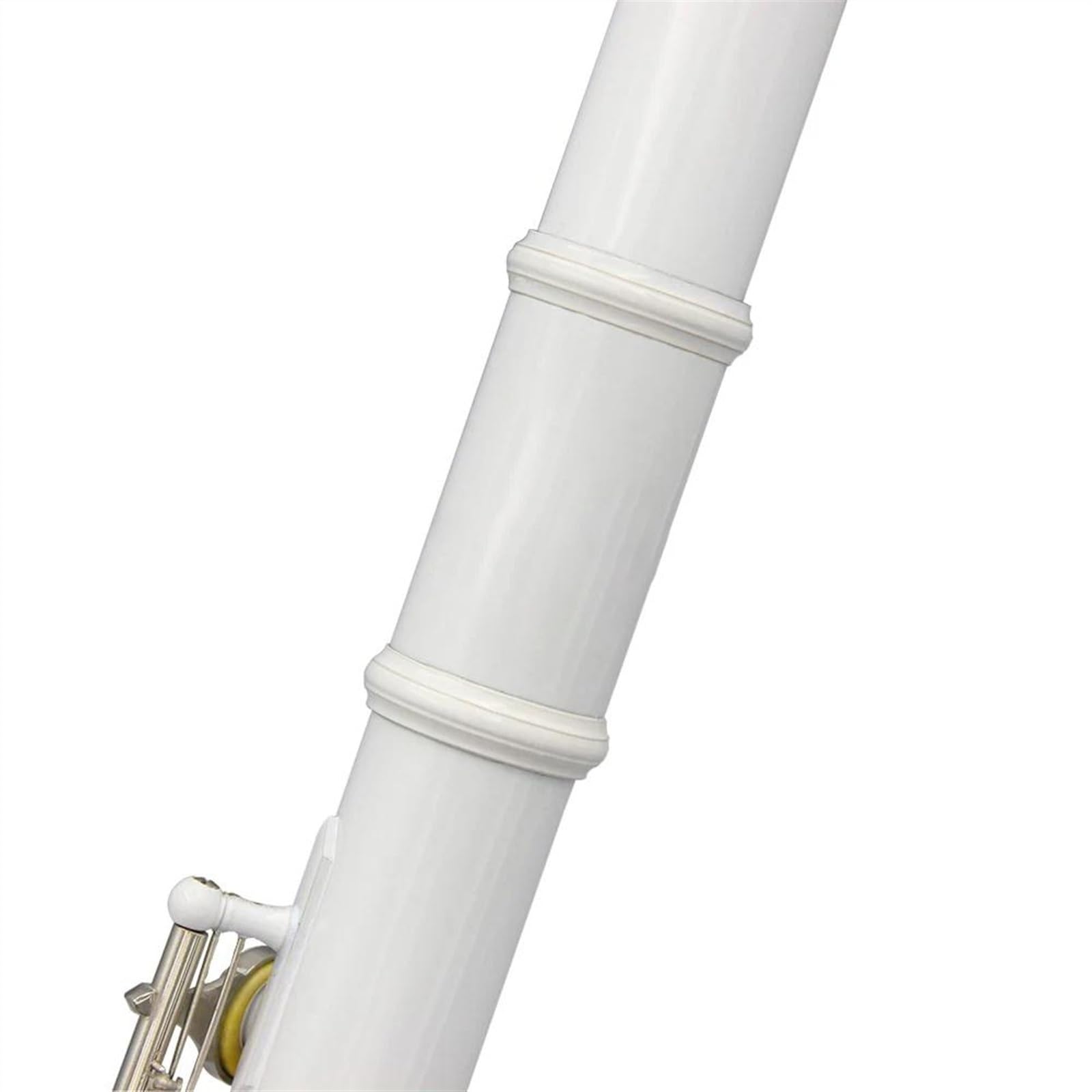 Flauta De Llave C Con Orificio Cerrado, 16 Agujeros, Cuproníquel Blanco, Flauta Transversal De Concierto Niquelada Con Llave E Flauta Travesera Kit
