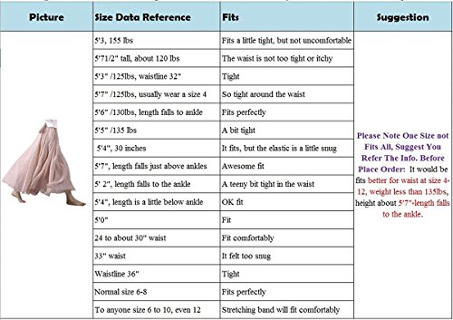 Kafeimali Women Bohemian Cotton Linen Double Layer Elastic Waist Long Maxi Skirt4