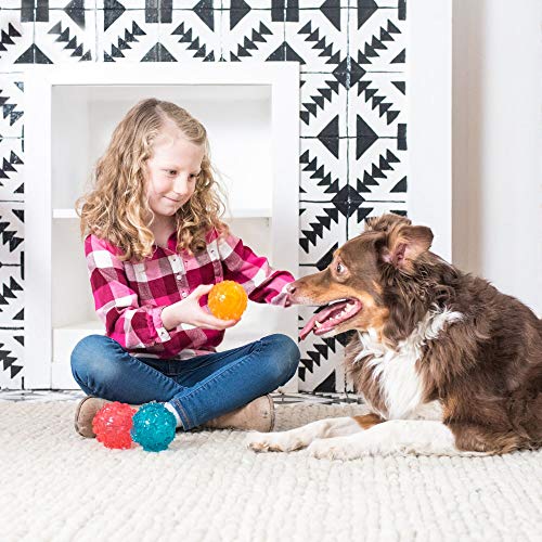 Bola de apertar ZippyPaws amarela grande