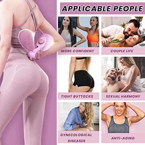 Thigh Master, Hips Trainer Kegel Exercise Inner Thigh Exercise Equipment Pelvic Floor Strengthening Leg Master For Women - Pink #TOP3