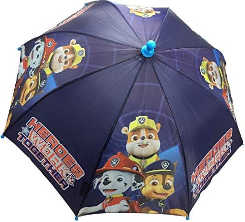 Nickelodeon Little Boys Paw Patrol Super Heroes Work Together Character Umbrella, Age 3-7