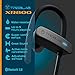 TREBLAB XR800 - Premium Sport Earphones Bluetooth - Secure-Fit IPX7 Wireless Waterproof Earbuds for Running & Workout. Top True-HD Stereo Sound, Noise Cancelling, Microphone, 2019 Sport Headphones