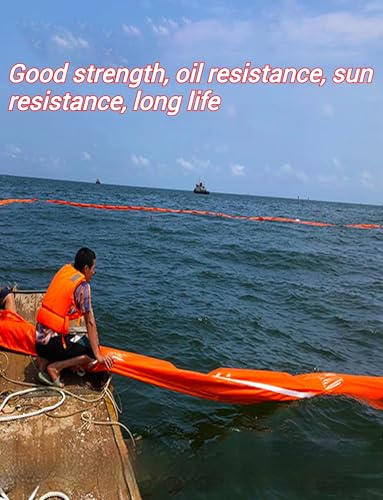 Barrera de interceptación reutilizable de PVC de alta resistencia para puertos 5