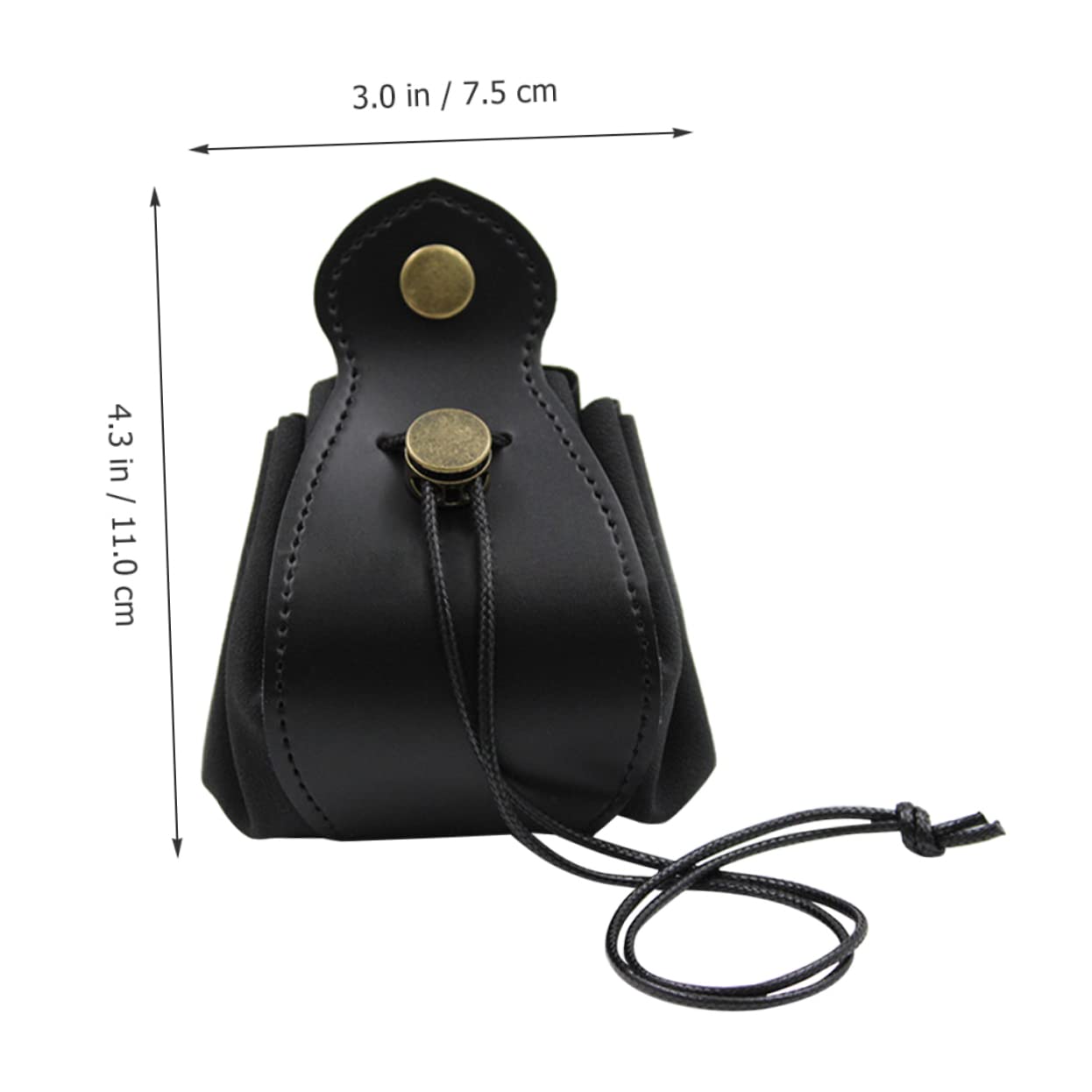 Sosoport 5 Pezzi Custodia Per Dadi Piccolo Compatto Viaggio Borsa Di Stoccaggio Dei Dadi Custodia Marsupio Buste Gioco Sacchetto Di Perline Di Gioco Polvere Vassoio Pelle