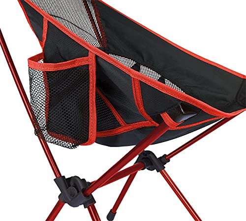 normani Ultralight Folding Camping Chair XXL Camping Chair with Long Backrest and Cushion Outdoor Chair Beach Chair Travel Chair Folding Chair Fishing Chair Load 150 kg (330 lbs) - Image 8