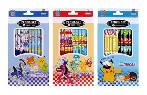 Lápices Pikachu de grafito, pack x12 miniatura 2