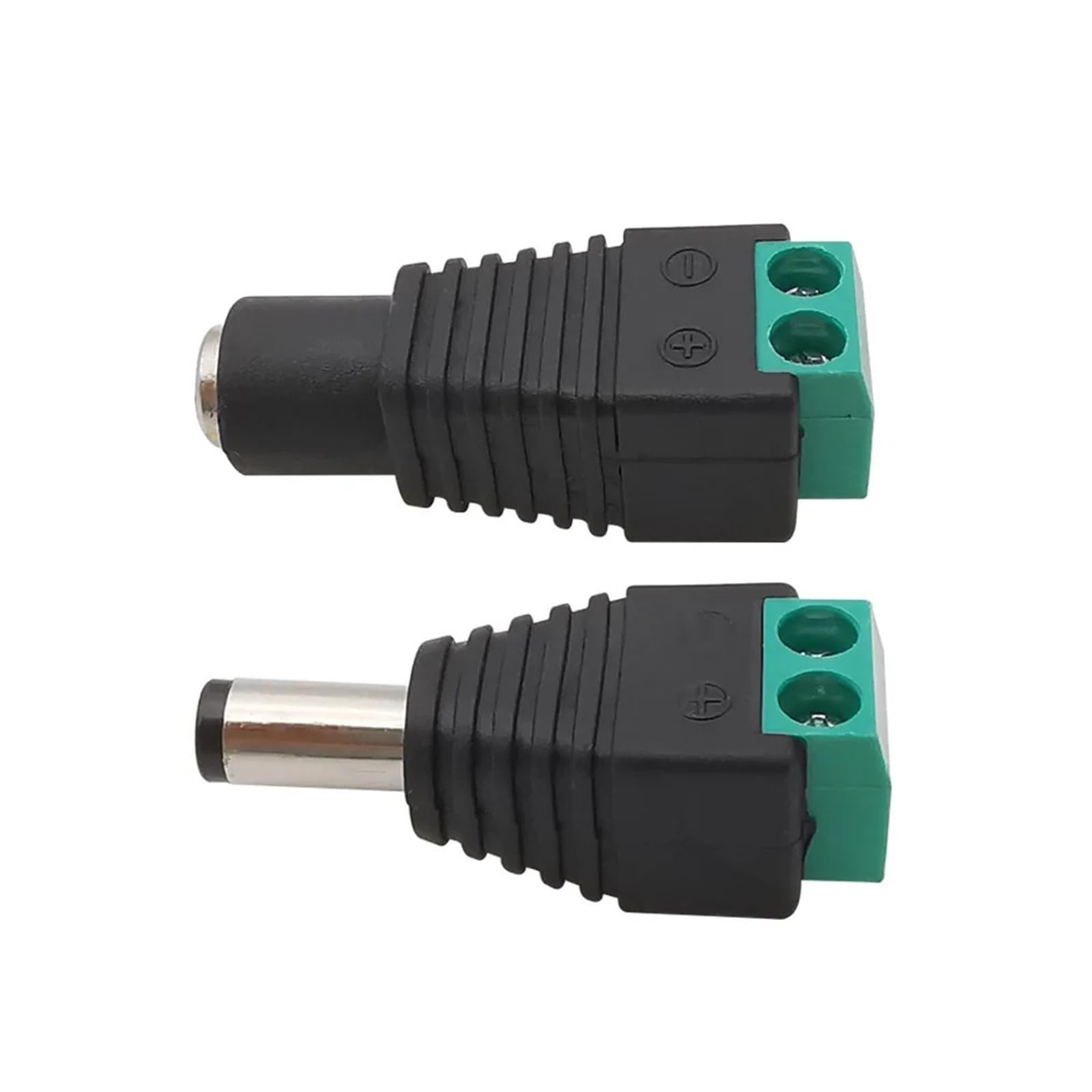 Gniazdo zasilania DC wtyczka 2,5 x 5,5 mm męski żeński adapter jack 12 V do kamery CCTV światło LED (3)