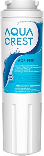 AQUA CREST Filtro de agua para refrigerador UKF8001, repuesto para EveryDrop Filter 4, Maytag UKF8001P, Whirlpool UKF8001AXX-750, UKF8001AXX,