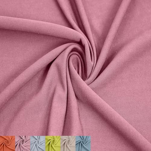 Premium 60” Wide Wine Dark Sandwashed Modal-Poly Jersey Fabric – 165 GSM Lightweight, Soft & Breathable Ideal for Chic Apparel, Dresses & Creative DIY Crafts