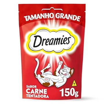 Dreamies Petisco Carne Tentadora Gatos Adultos 150G