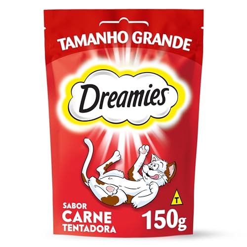Dreamies Petisco Carne Tentadora Gatos Adultos 150G