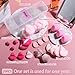 JPNK 20PCS Makeup Sponges Set with Powder Puff Brush for Liquid, Cream, and Powder And Small Mini Figure Makeup Sponge