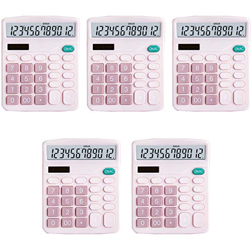 Calculatrice électronique 12 bits YOUHO contre les erreurs de saisie et les pannes de batterie