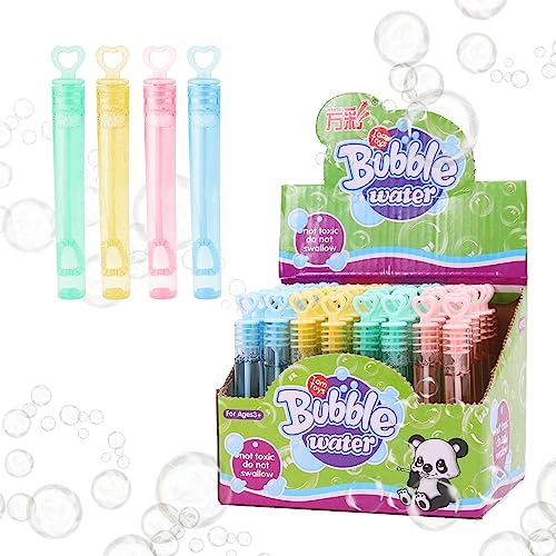 GAROMIA 48 Pezzi Mini Bolle di Sapone, Bolle di