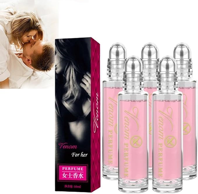 |Most Gifted| 5PCS Pheromones Perfume for Women – Venom Pheromone Perfume for Women to Attract Men – Long Lasting Pheromone Perfume – Romantic Pheromone Glitter Perfume – 10ml*5