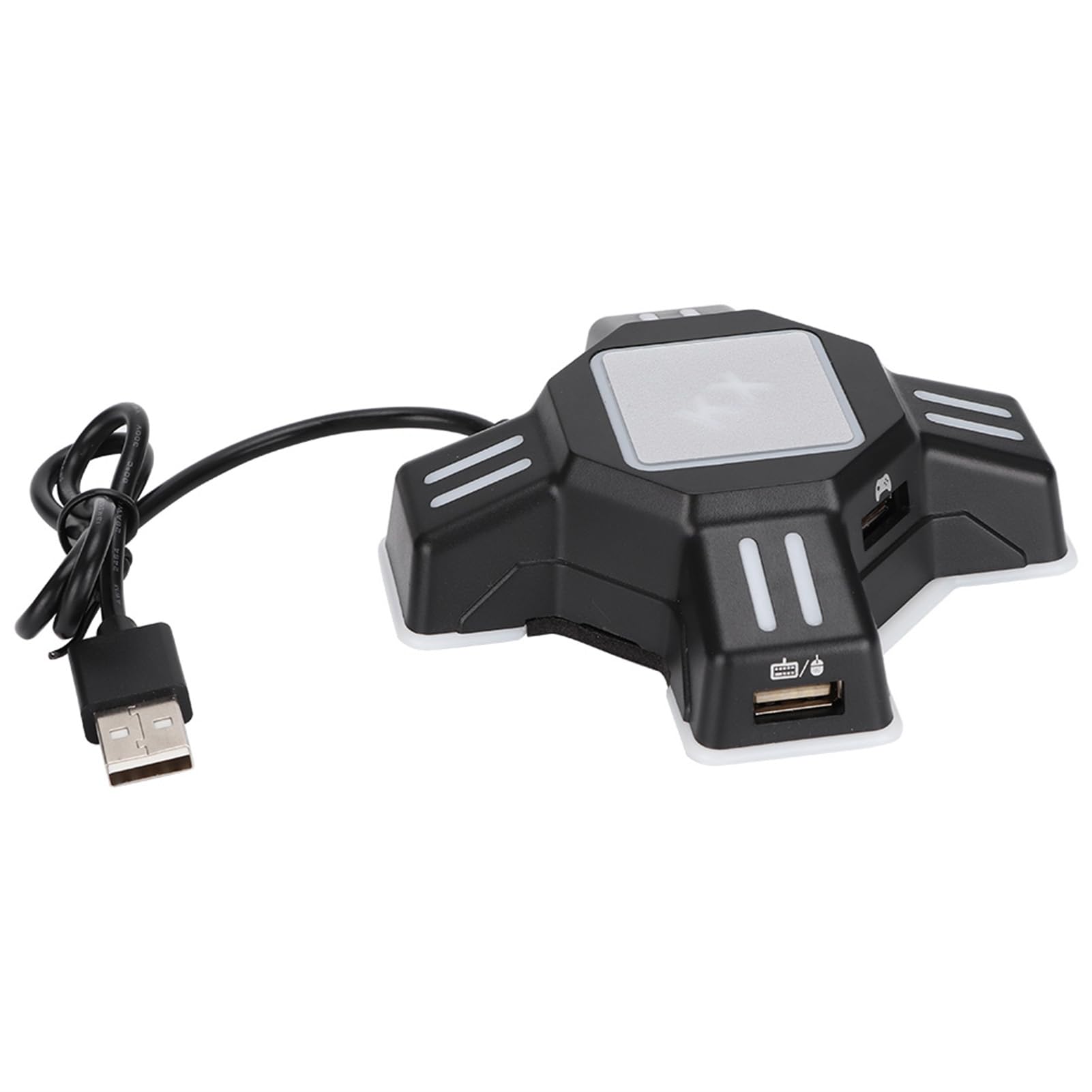 Hakeeta Convertisseur de contrôleur Adaptateur, Souris et Clavier Convertisseur avec Interface USB pour PS4 / PS4 Pro / PS4 Slim/XBOXOne/XBOXOne S/XBOXOne X / PS3 / PS3 Slim/Switch