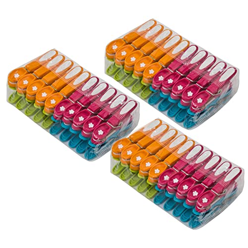 CARASELLE Clothes Pegs for Washing Line Strong, Non Slip Heavy Duty Washing Pegs w/Rubber Pad for Mark Free Secure Grip