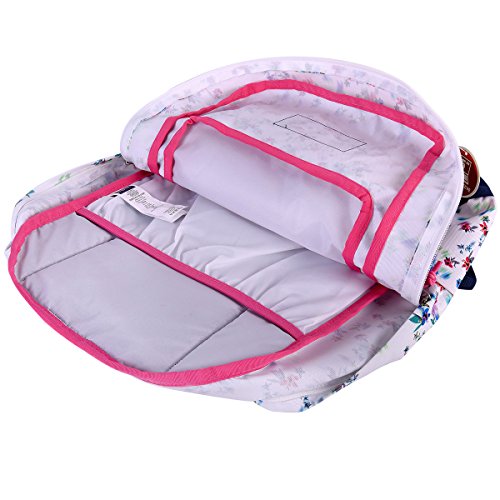 JanSport City Scout Laptop Backpack (Multi White Floral Haze)4