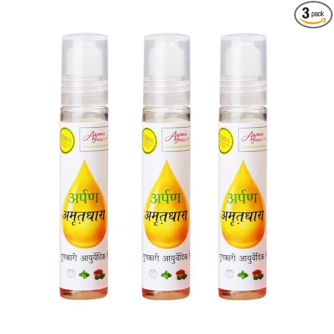 Arpan Amritdhara 10 ml roll on ayurvedic - set of 3