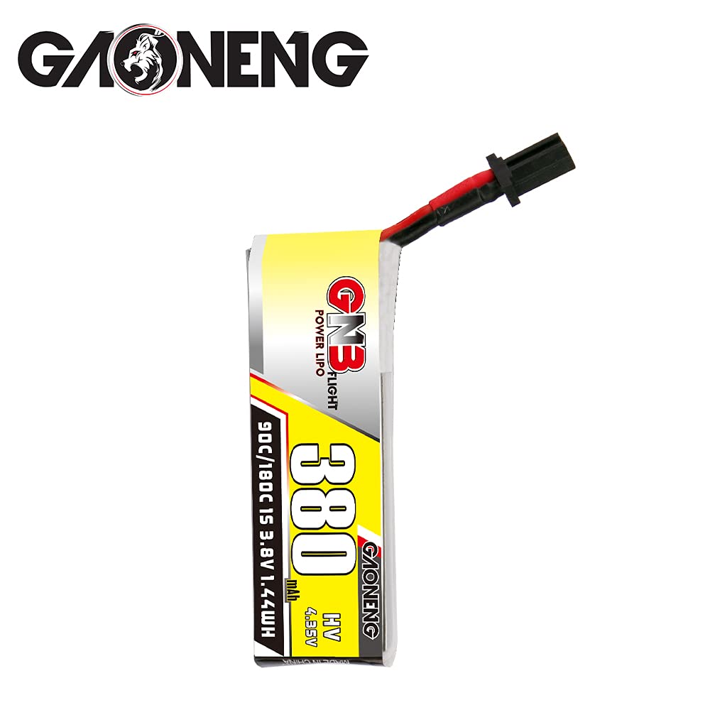 Amazon.co.jp: GAONENG 6個 GNB 1S 3.8V HV 380MAH 90C 180C
