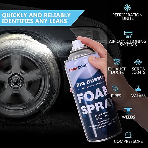 10oz Micro Gas Leak Detector For HVAC Freon Refrigerant