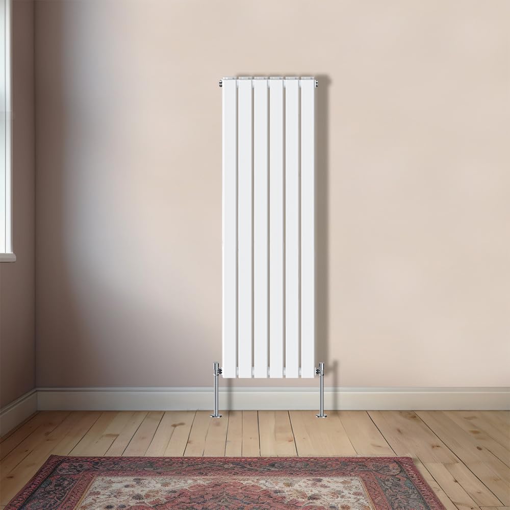 NRG Flat Panel Vertical 1600x408mm Double Radiator Perfect for Kitchen, Bathroom, Living Room