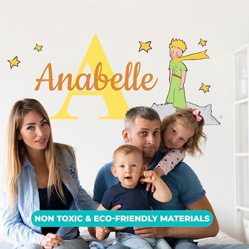 Decoración de pared personalizada EGD El Principito y estrellas miniatura 5