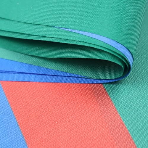 Image of AZ FLAG Azerbaijan 6 meters BUNTING Flag 20 flags 9'' x 6'' - Azerbaijani STRING flags 15 x 21 cm
