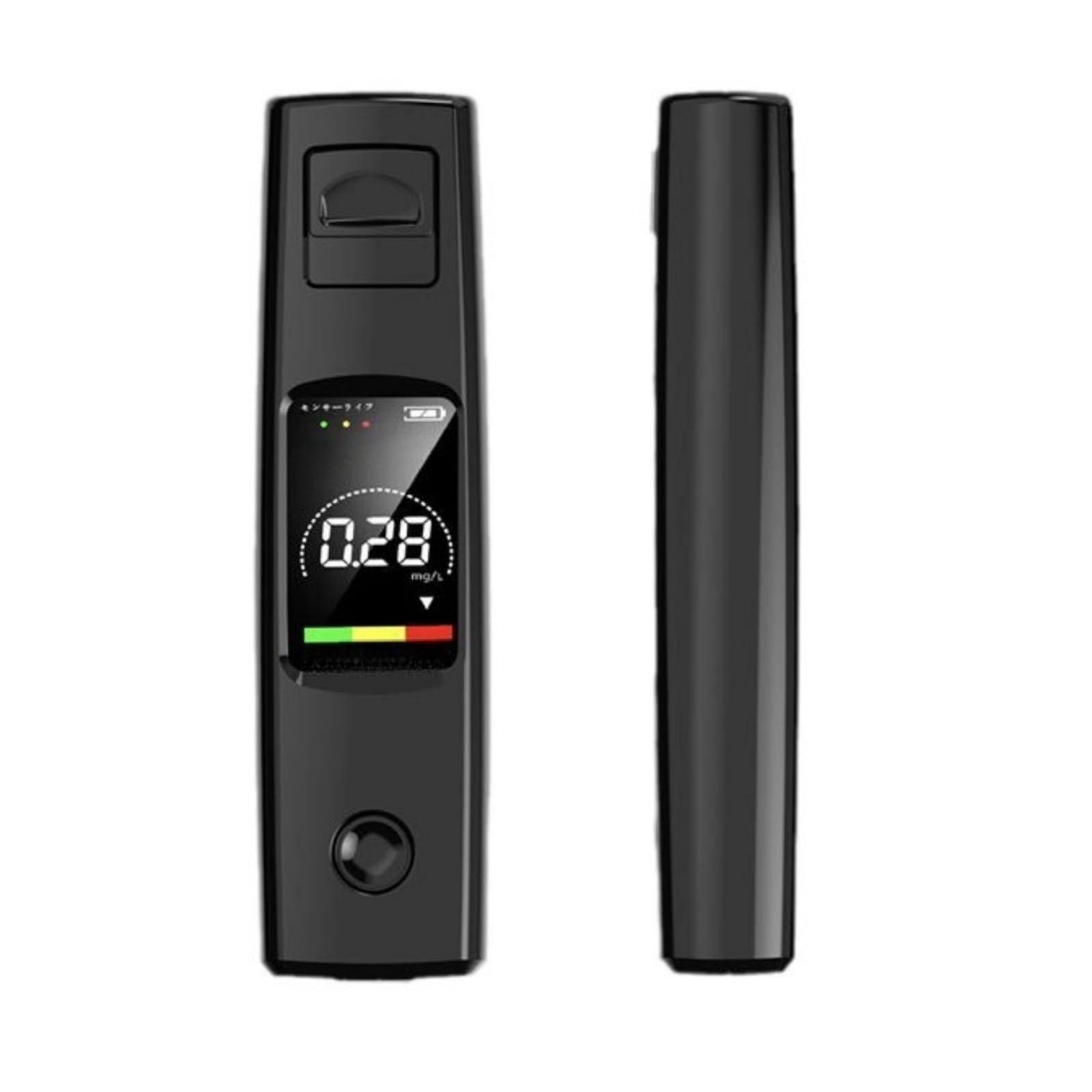 MEIION tinuvo Airlow 2.0 - Präziser Alkoholtester für deinen Alltag Hochpräziser Alkoholtester mit LCD-Anzeige für exakte Promillemessung – Professionelles, tragbares Messgerät zur Alkoholmessung